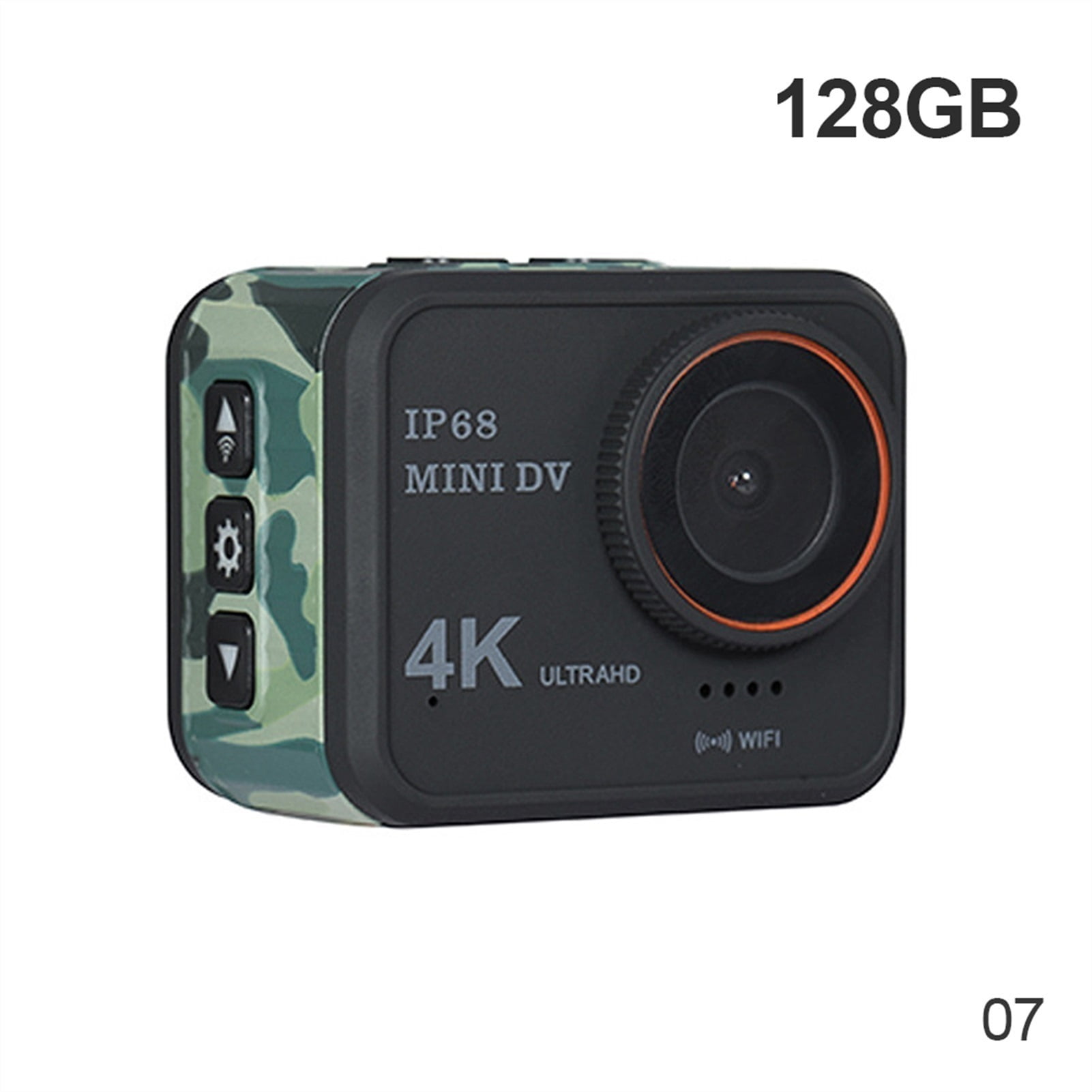 4K Ultra HD Wifi Action Camera, 48MP 1.54 Inch Screen 4K Video Camera ...