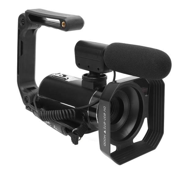 4K Video Camera Camcorder with Microphone 56MP Digital WiFi Vlog Camera for YouTube with Stabilizer Wide Angle Lens 3 Inch Touchscreen (10.0 x 7.8 Inches / 25.4 x 20.0 cm)