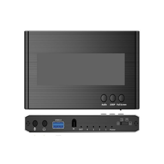 4K Video Capture Card 1080P 60fps HMI To USB 3.0 Camera Grabber Recording 4 HMI Channel Input For Live Streaming ,Hd Visual Effect