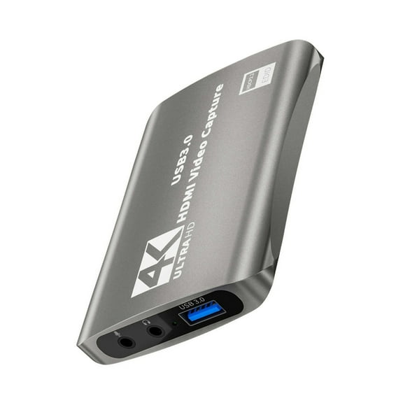 4K Video Captures Card USB3.0 Video Captures 1080P Live Streaming Video Grabber Converter Microphones Input