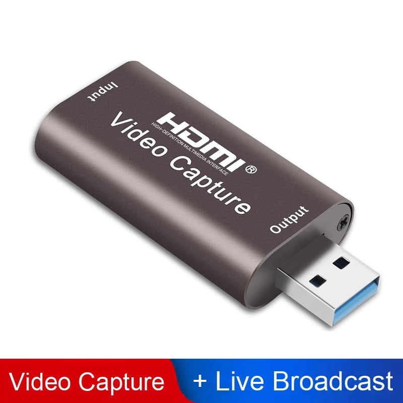 4K Video USB capture HDMI card Video Grabber Record Box for PS4 DVD