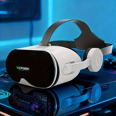 4K Virtual Reality Goggles for Immersive 3D Experience, IMAX Large Screen, Ideal Present to Spark Excitement and Enjoyment for Couples, 120Hz 4K VR Headset, 110° Field of View, 360° IMAX Cinema