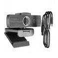 thumbnail image 1 of 4K Webcam,  HD 8MP Sensor Autofocus Webcam with Microphone, Privacy Cover and Tripod, Plug and Play USB Computer Web Camera for Pro Streaming/Online Teaching/Video Calling/Zoom/Skype, 1 of 7