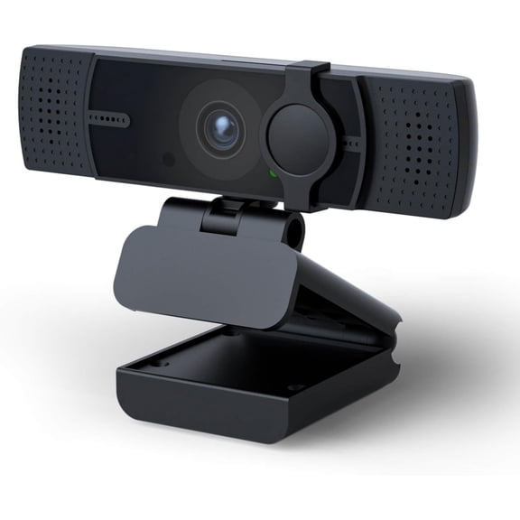 4K Webcam for PC & Laptop - Ultral HD 4K, AI Autofocus, Support DZoom and ePTZ, Built-in Noise-Canceling Mics and Slidable Privacy Cover for Business Meetings, Conferencing & Video Calls
