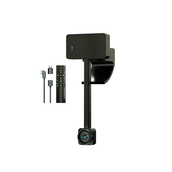 4K Webcam for PC with Remote Control, Ultra HD 1/2.55'' Sensor, Autofocus, 10x Digital Zoom, Low Light Performance, Streaming Camera for PC/Video Calling/Zoom/Skype/Teams