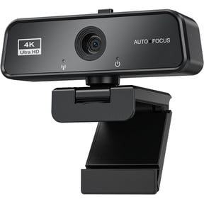 4K Webcam for PC Streaming, 4K Web Computer Camera for Desktop Computer, HD External USB Webcam with Microphone for Laptop, Video Game Camera for Monitor PS5 Zoom Conference Room