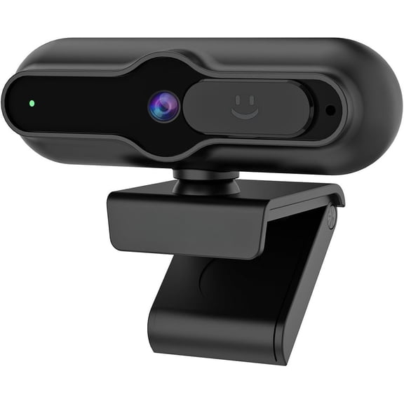 4K Webcam for PC, -in Mic, 1080P@60FPS, PDAF Autofocus, 1/2.5" Sensor & 12MP, Sliding Cover, USB Web Camera for Streaming, Gaming, Conferencing and Video Calls