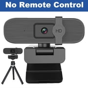 4K Webcam with Auto Zoom, Remote, Privacy Cover & Audio, Easy Setup for Laptop/Desktop, Ideal for Video Calls and Meetings