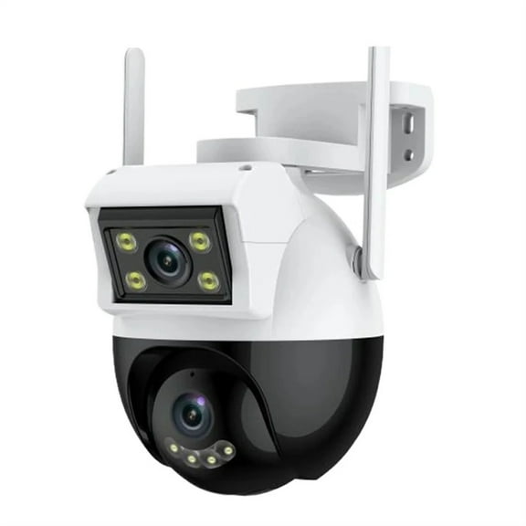 4K Wireless Security Camera System Outdoor Home Dual Lens WiFi Night Vision Camera -