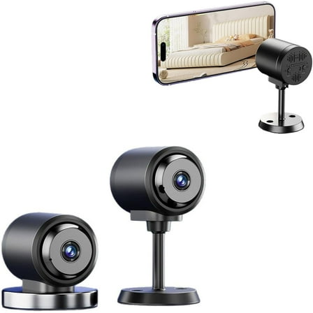 4K Wireless WI-FI Home Indoor Camera House Cam HD Car Camaras Smart Home Camera Baby for Home Office Camera with Night Vision App Alerts & SD Storage Security Camera Nanny WiFi Cam