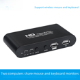 4K hdmi kvm usb keyboard mouse computer switcher monitor Sharer