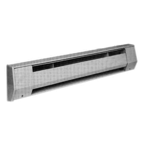 4K2410BW 4 ft. 1000W 240V Baseboard Heater, White