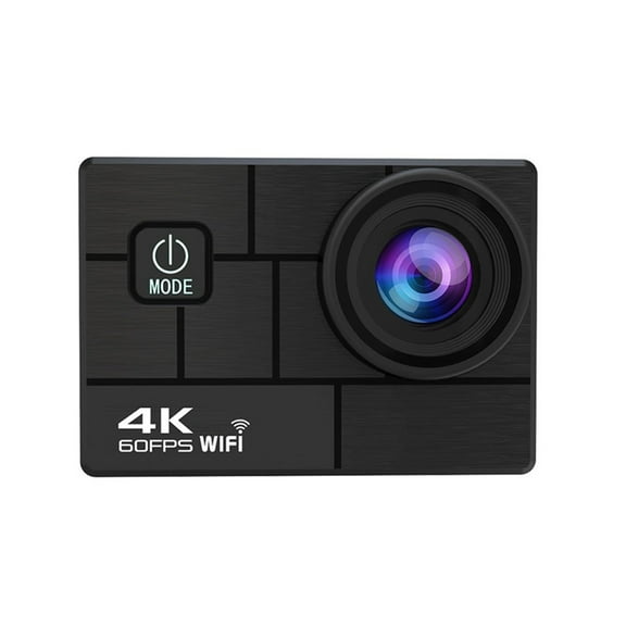 4K60FPS Sports Camera Waterproof Camera Sports DV Sports Camera Portable Black ,Easy to Use
