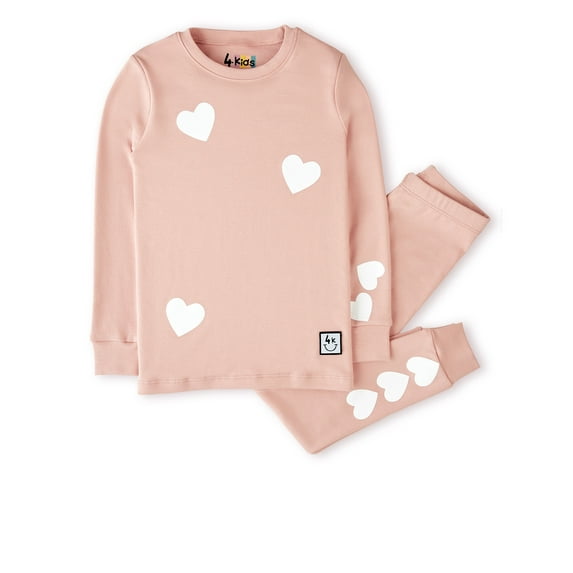 4KIDS Pima Cotton Playwear 2pc Set for Girls & Boys in Fun Styles and Colors, Sizes 2-20