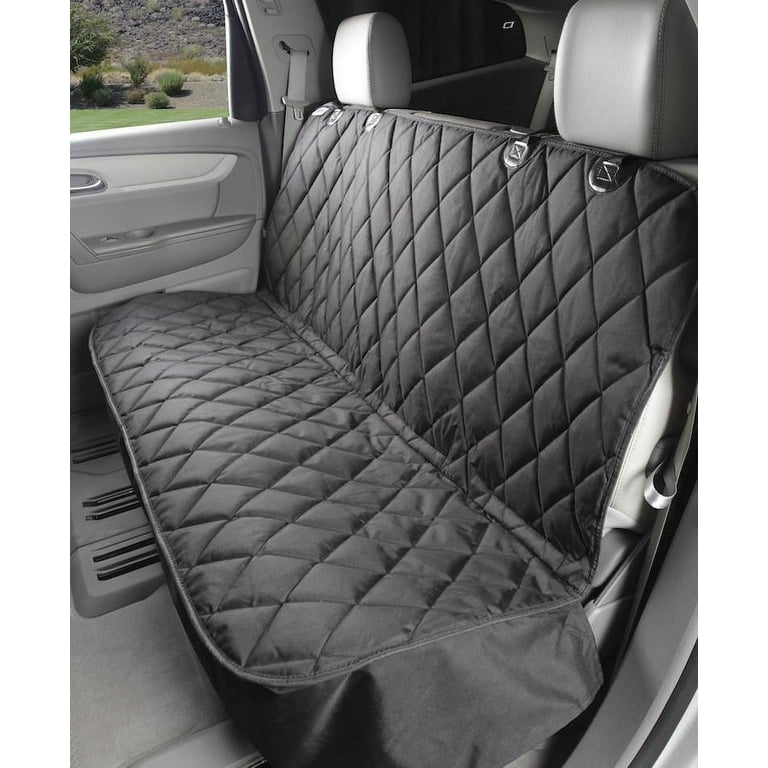 4Knines Dog Seat Cover Without Hammock for Cars SUVs and Small Trucks Black Walmart