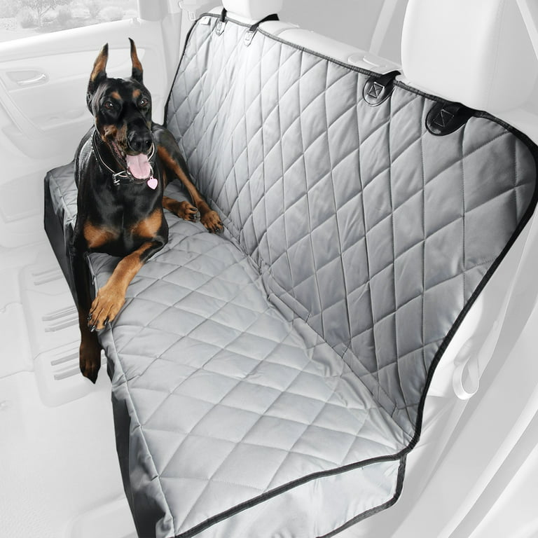 4Knines Dog Seat Cover with Hammock for Cars and SUVs