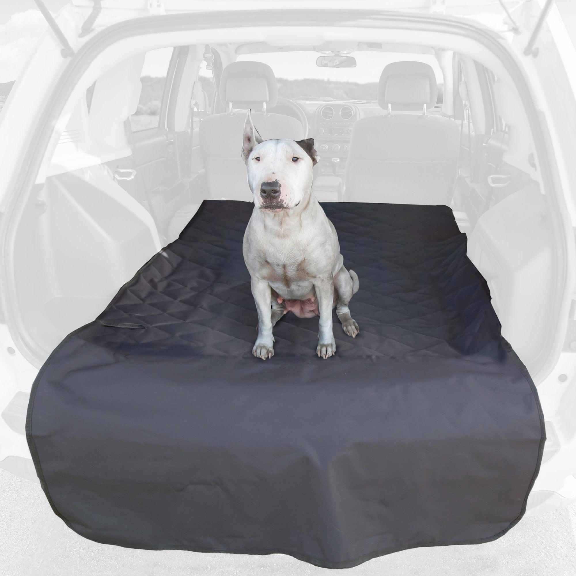 4Knines SUV Cargo Liner for Dogs, Black, Large