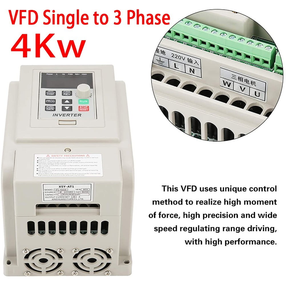 4Kw 20A Single To 3 Phase Single-Phase Variable Frequency 4Kw 20A Single To 3 Phase Single-Phase Variable Frequency