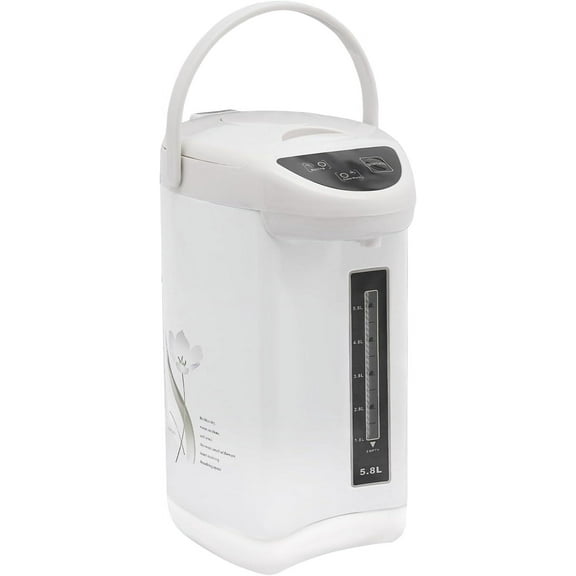 4L(135oz) 304 Stainless Steel Electric Kettle,Electric Tea Coffee Kettle Pot Water Boiler & Warmer Removable Water Tank 3 Water Dispensing Modes for Home Kitchen 110V 750W (White)