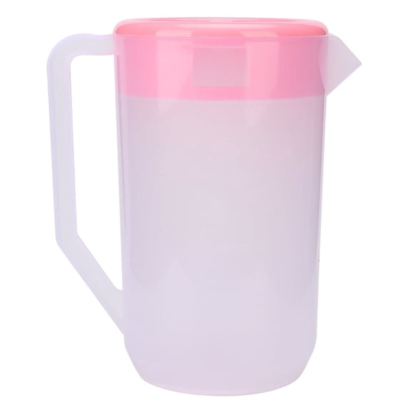 4L/135oz Large Capacity Reusable Plastic Cold Kettle Water Bottle Water Jug Pot Juice Jug Tea Kettle Pink