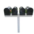 thumbnail image 1 of 4L 42-in x 45-in White Vinyl Mailbox Post Sleeve (mailboxes not Included), 1 of 5
