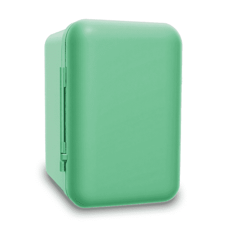 4L/6Can Mini Fridge, Retro Design ,Portable Skincare refrigerator, Small Cooler for Car & Home Use