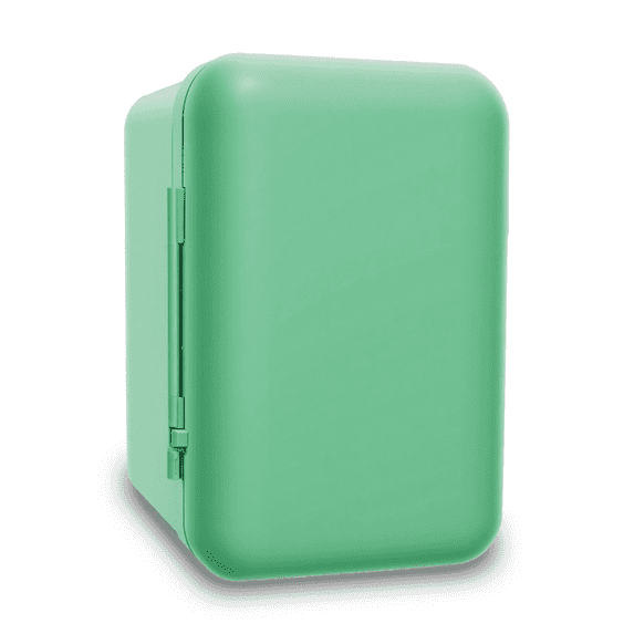 4L/6Can Mini Fridge, Retro Design ,Portable Skincare refrigerator, Small Cooler for Car & Home Use