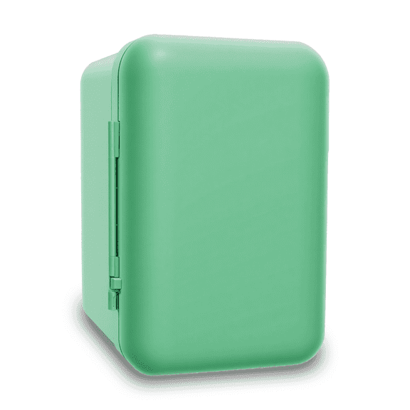 4L/6Can Mini Fridge, Retro Design ,Portable Skincare refrigerator, Small Cooler for Car & Home Use