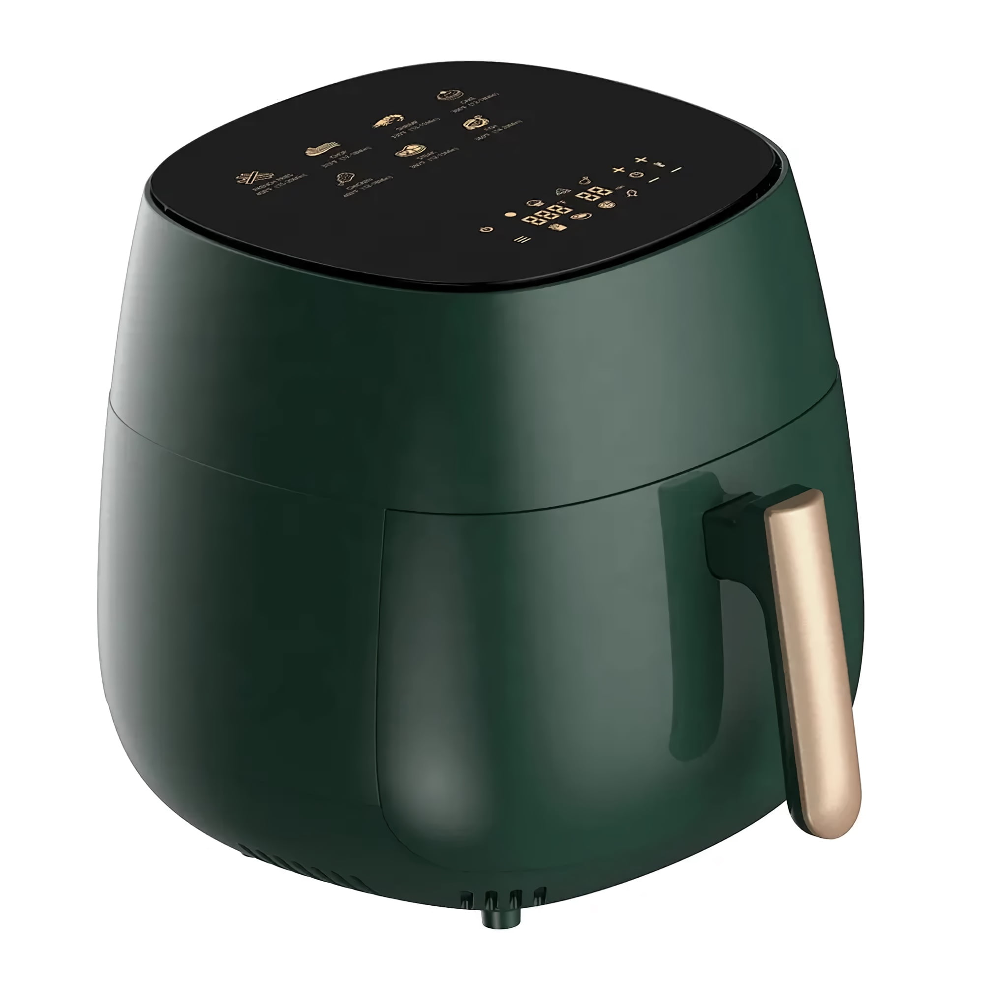 Dark green air fryer