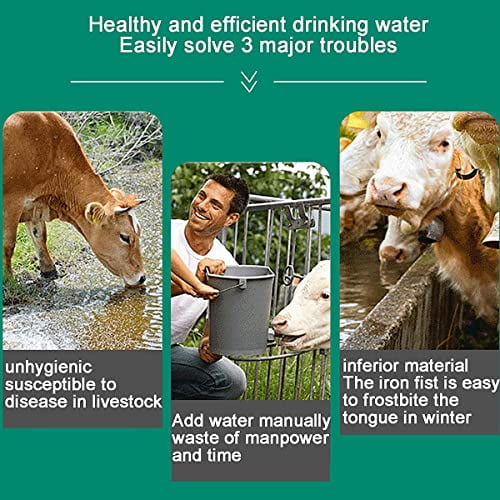 4L Automatic Water Trough, Trough Livestock Drinking Bowl Water Feeder, Water Troughs Livestock