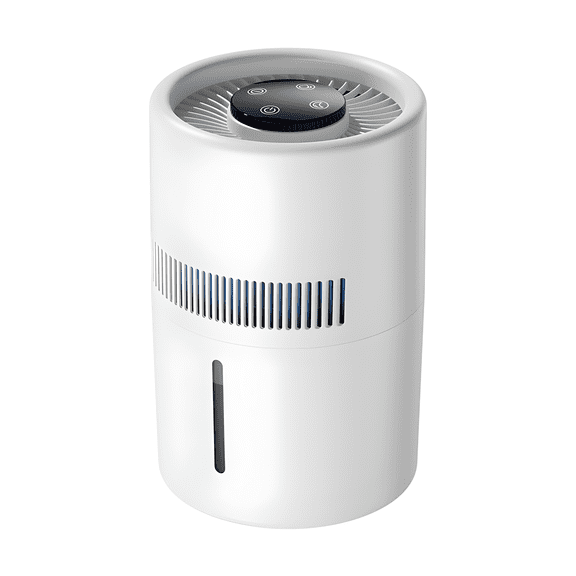 4L Evaporative Humidifier, Blue Light Purification & 2-Speed for Home