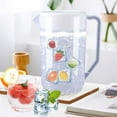 thumbnail image 1 of 4L Fridge Pitcher Water Dispenser for Fridge, Iced Tea Dispenser Desktop Water Dispenser, Summer Drink Bucket Fridge Drink Container for Kitchen Home Summer Party Bar Wedding, 1 of 5