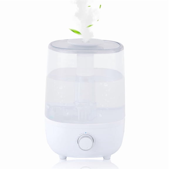 4L Humidifier, Cool Mist Humidifier for Babies, Bedroom, Nursery, Home and Office, High Precision Humidity Sensor, Plants, Large Capacity