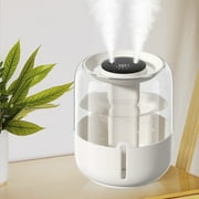 Cool Mist Humidifier,Humidifiers for Bedroom,4L Top Fill Smart Cool Mist Air Humidifiers with Nightlight,3-Speed Quiet & Large Vaporizers for Bedroom,Home,Large Room,Baby Nursery and Plants