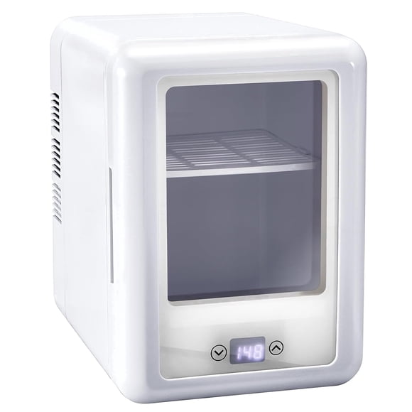 FOUR E's Scientific 4L Incubator with Clear Door, 46-148 Thermostatic Cabinet Lab Incubator for Lab General Purpose, Test, Petri Dishes, Bacteria, Egg Incubation, 12V/110V
