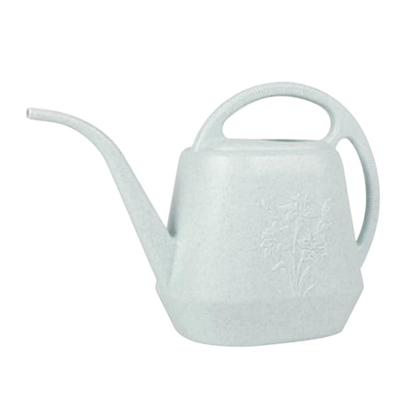4L Large Capacity Long Spout Watering Can Ergonomic Home Office Plant Waterer Gentle Sprinkling Can Durable Garden Watering Can Modern Water Pitcher with Handle Lightweight Indoor Watering Can