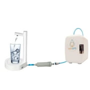 4L Mini Fridge and Desktop Water Dispenser, Quick Connect attachements Beverage Cooler, 1 HID SIPS Mini fridge, 1 Beverage Storage Container, 1 Replaceable 200 Gallon Water Filter