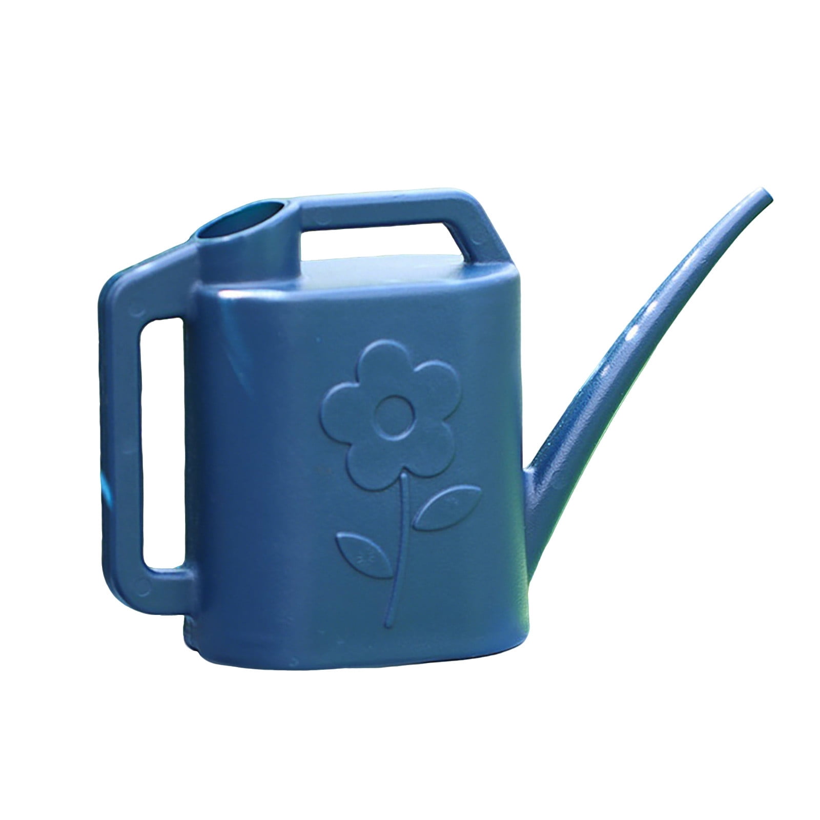 4L Plastic Watering Can (1 Gallon) - Long Spout Indoor & Outdoor Watering Pot for Houseplants, Succulents, Garden Flowers and Bonsai, Large Capacity Garden Tool