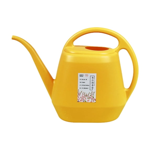 4L Plastic Watering Can - Long Spout, Ergonomic Handle, Large Capacity, for Garden/Indoor Plants
