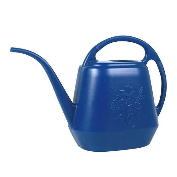 4L Small Watering Can for Indoor Plants,Plastic Watering Jug with Comfortable Handle,Garden Watering Cans Long Spout for Indoor Outdoor Watering Plants,Succulents,Bonsai & Garden Flowers(Dark Blue)