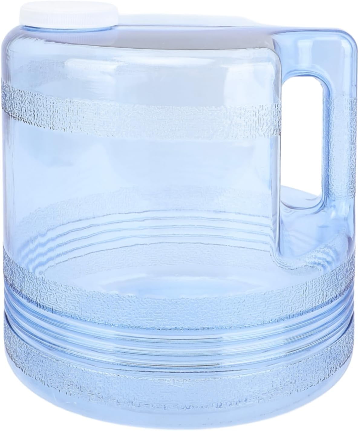 4L Water Distiller Collector Bottle Large Capacity Plastic Container Pot With Cover Handle For Countertop