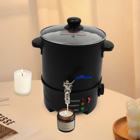 4L Wax Melting Machine, Electric Wax Melter, Wax Melting Pot with Temperature Control