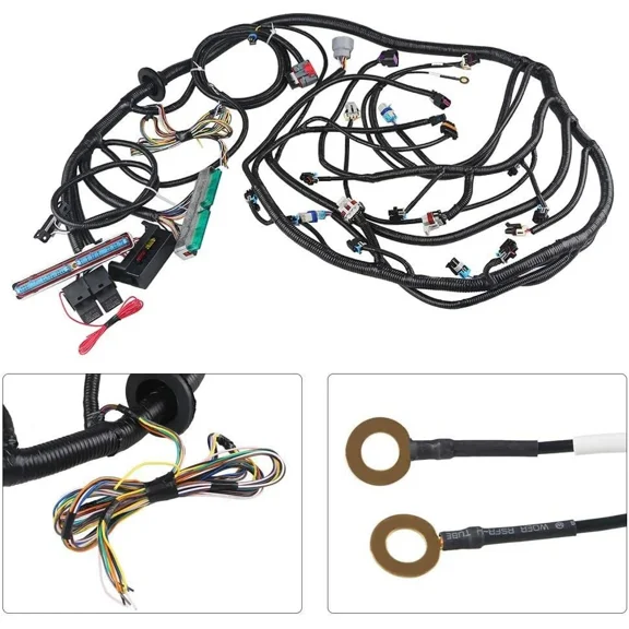 4L60E DBW LS Swap Stand Alone Wiring Harness For GM 03-07 4.8 5.3 6.0 LS3 Vortec