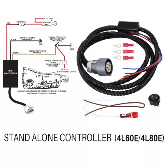 4L60E Stand Alone Controller Manual Shifter Microcontroller Full Manual Shift