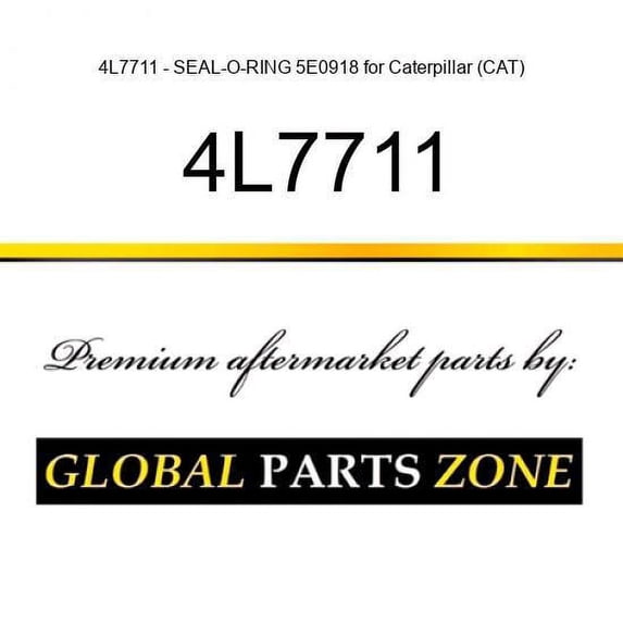 4L7711 - SEAL-O-RING 5E0918 for Caterpillar (CAT)