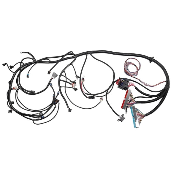 4L80E DBC LS Standalone Wiring Harness Compatible with 1997-2006 GM LS1 Vortec Engines 4.8L 5.3L 6.0L Drive by Cable, EV1 Fuel Injector Connector, with Wiring Guide Manual