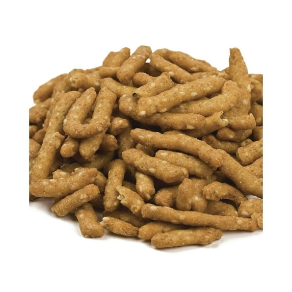 4LB Narrow Sesame Sticks Salted in Resealable Bag by Nuts To You | Crunchy Salty Snack Topping for Salads or Soups | Kosher Delicious & Fresh Snacks