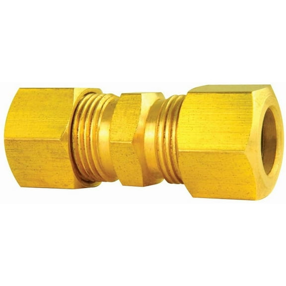 4LIFETIMELINES, Brass, 3/8, Compression Union Pipe Fittings & Couplers, 10 Pack