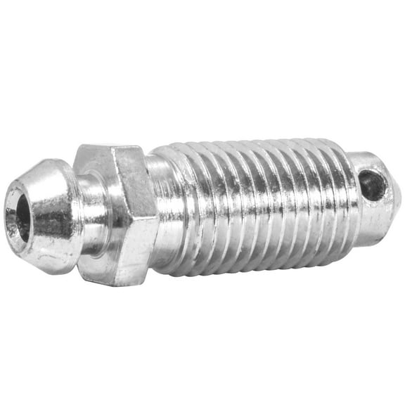 4LIFETIMELINES Stainless Steel Brake Bleeder Screw, 3/8-24, 3/8 Hex, Bag of 2