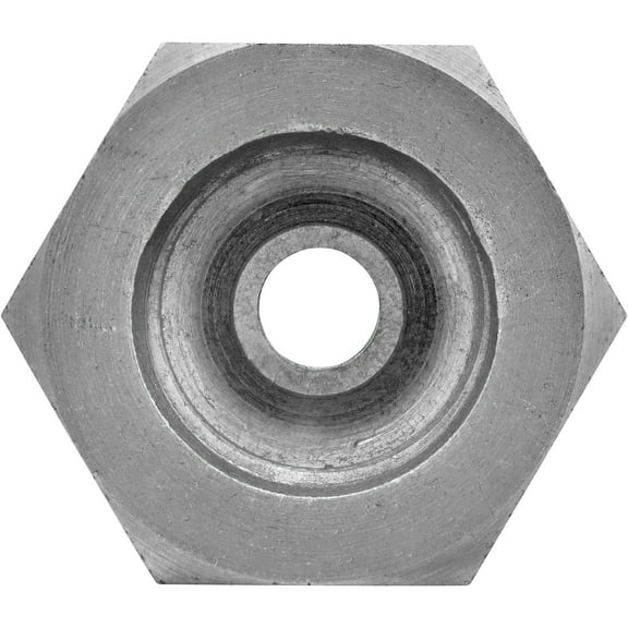 4LIFETIMELINES Stainless Steel Brake Line Adapter, F(7/16-24 Inverted) to M(1/2-20 Inverted), Bag of 10